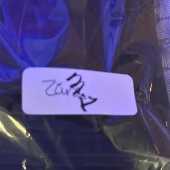 ZARA 2 Black high rise wide leg raw hem 100% cotton woman jean boho - Picture 14 of 14